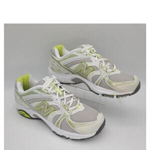 New Balance 506 Women 9 Neon Yellow & White Training Running Shoes Comfortable